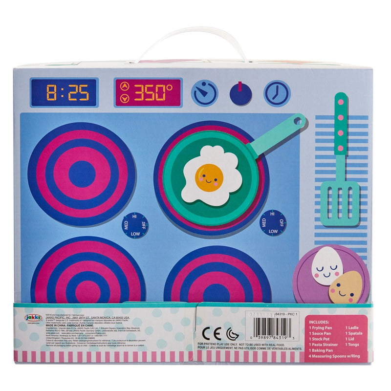 Perfectly Cute In the Kitchen Cookware Play Kitchen Accessory 14 Pc Set