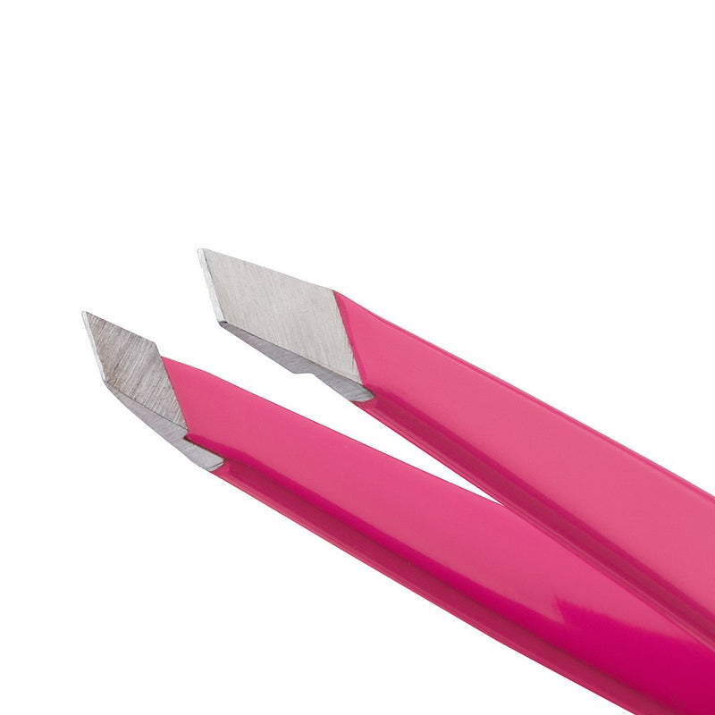 Tweezerman Mini Slant Tweezer - Neon Pink