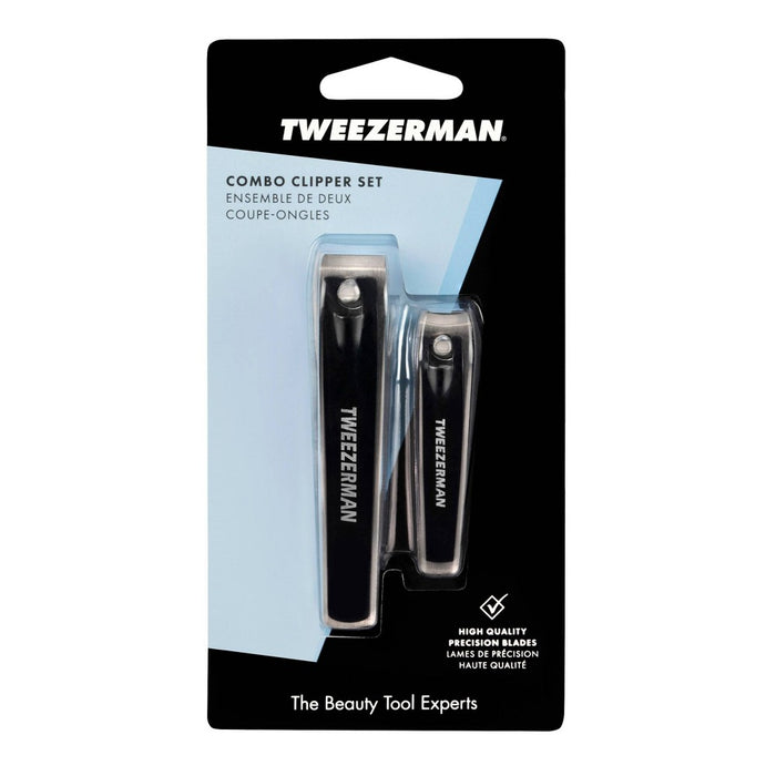 Tweezerman Stainless Steel Nail Clipper Set - 2ct