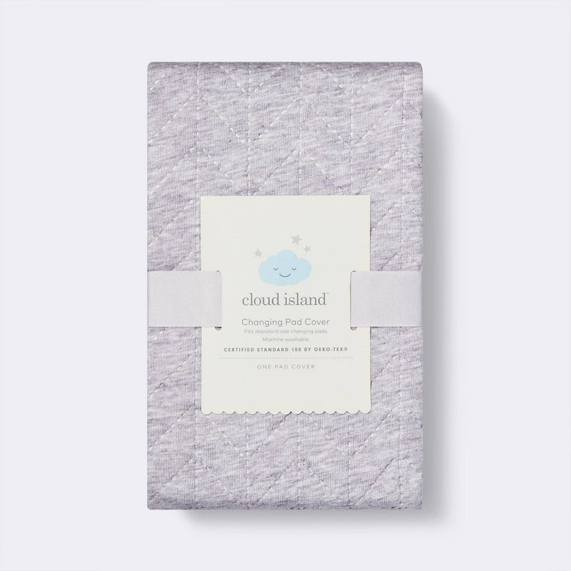 Changing Pad Cover Gray - Cloud Island