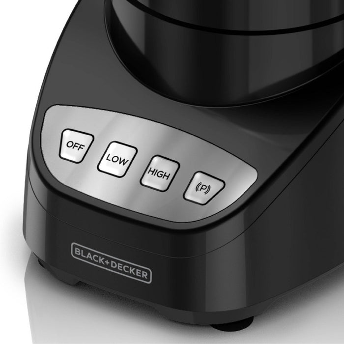 BLACK+DECKER Easy Assembly 8-Cup Food Processor Black - FP4100B