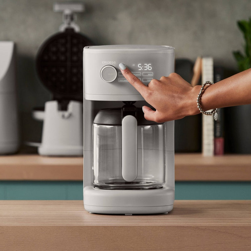 CRUXGG 12 Cup Programmable Coffee Maker