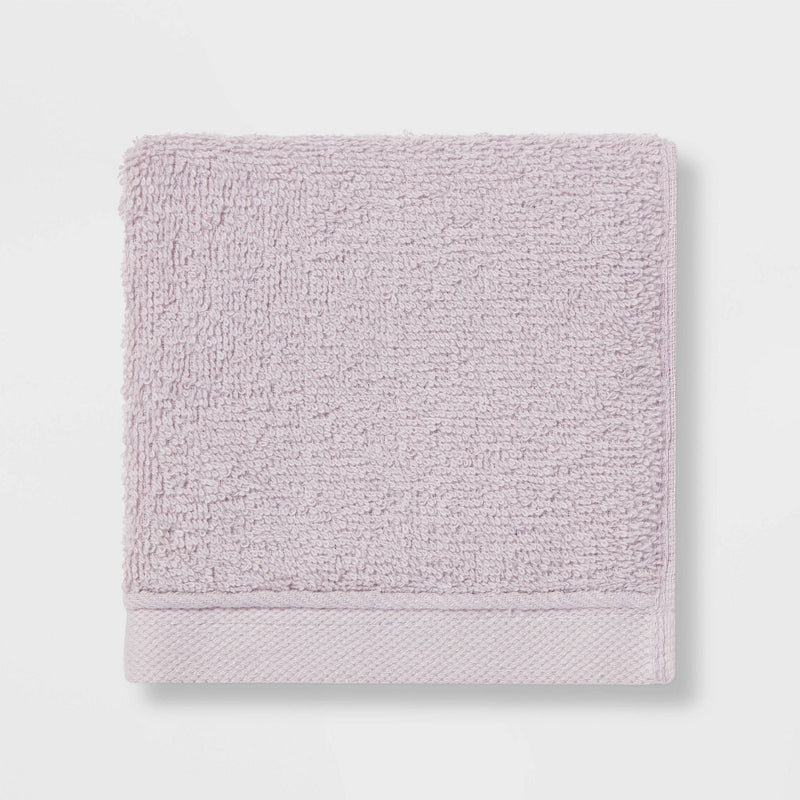 8pc Antimicrobial Washcloth Set Lavender - Room Essentials (LOCAL PICKUP ONLY)