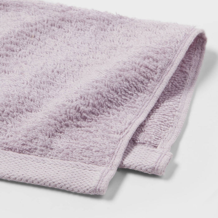 8pc Antimicrobial Washcloth Set Lavender - Room Essentials (LOCAL PICKUP ONLY)