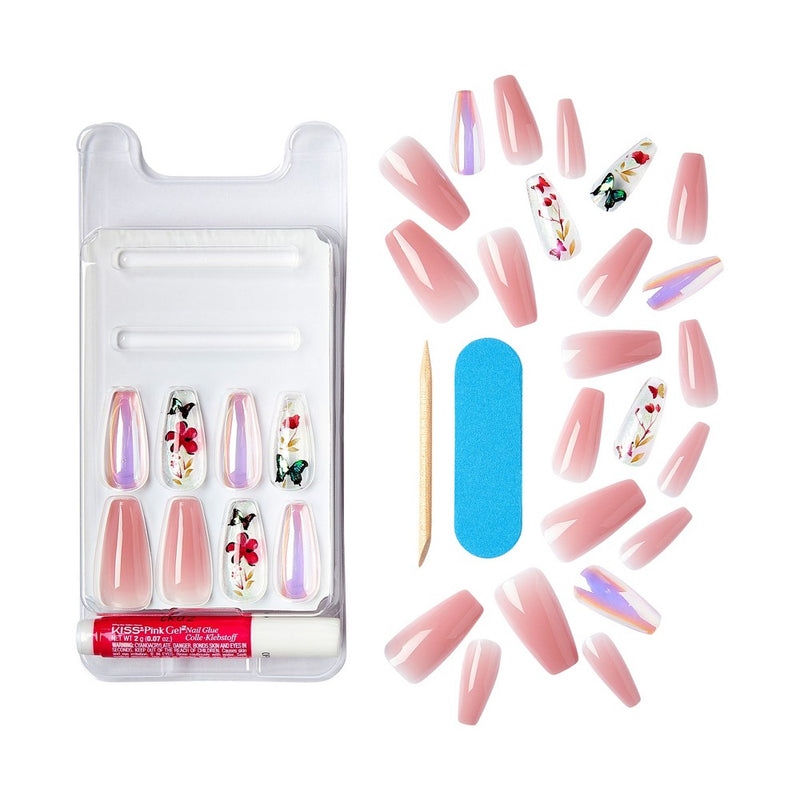 KISS Products Jelly Fantasy Nails - Jelly Cookie - 31ct