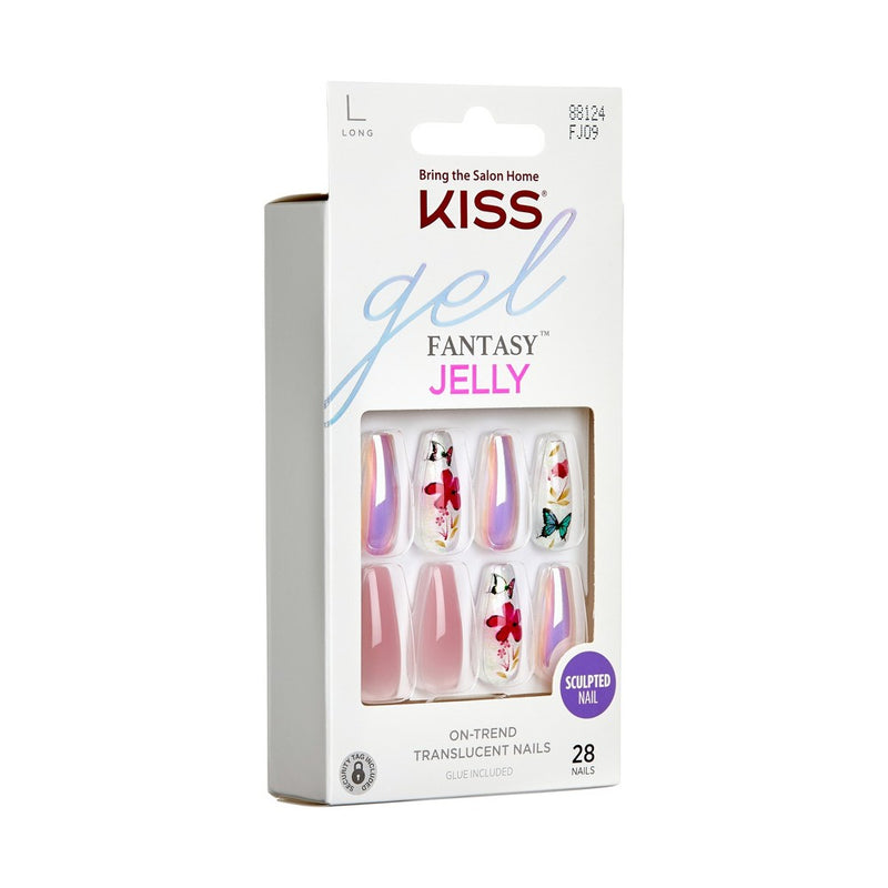 KISS Products Jelly Fantasy Nails - Jelly Cookie - 31ct