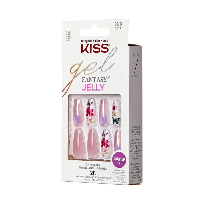 KISS Products Jelly Fantasy Nails - Jelly Cookie - 31ct