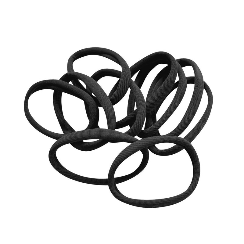 Gimme Beauty Mega Hair Bands - Black - 10ct
