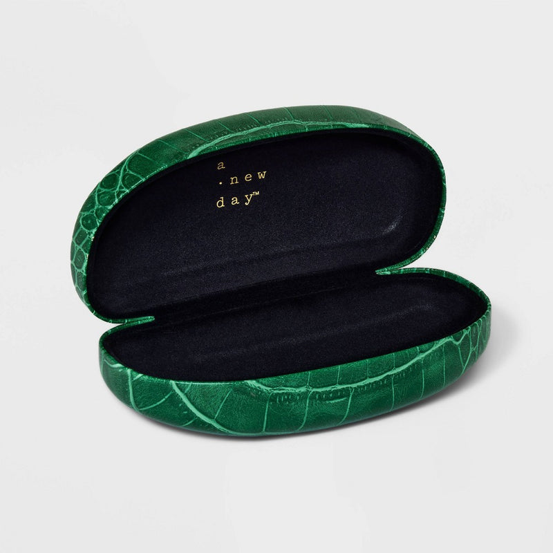 Facile Frame Glasses Case - A New Day Dark Green