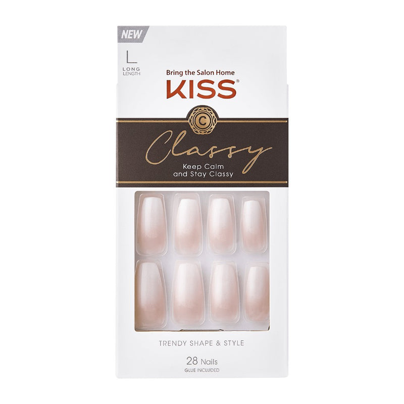 KISS Classy Fake Nails - Be-you-tiful - 28ct