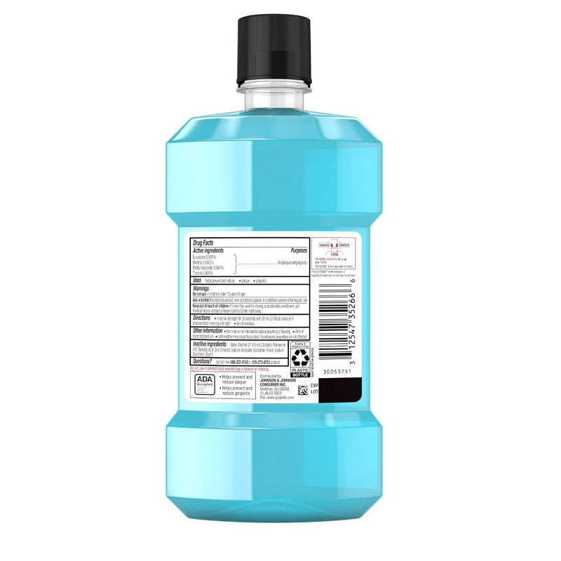 Listerine Gum Therapy Antiseptic Mouthwash - Glacier Mint - 16.9 fl oz