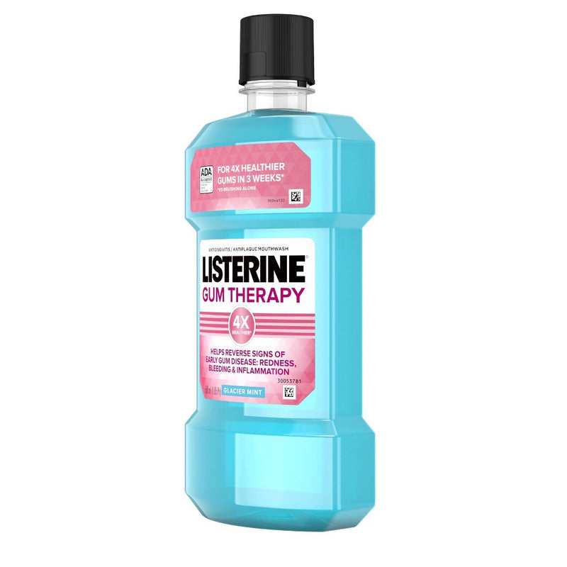Listerine Gum Therapy Antiseptic Mouthwash - Glacier Mint - 16.9 fl oz