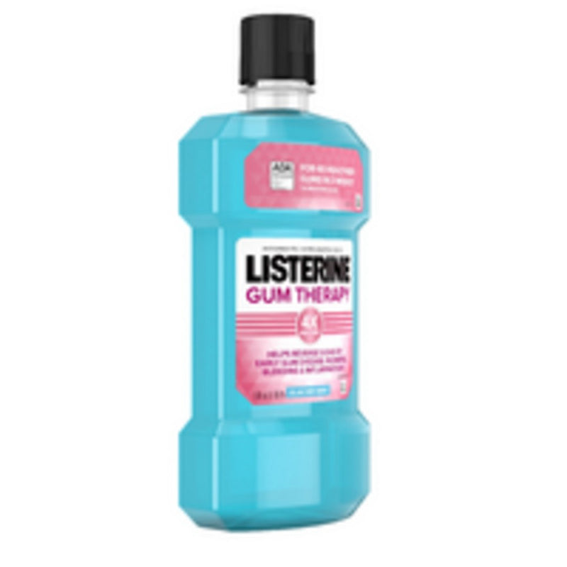 Listerine Gum Therapy Antiseptic Mouthwash - Glacier Mint - 16.9 fl oz