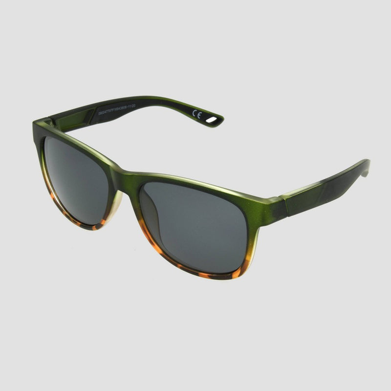 Men's Tortoise Shell Print Square Suunglasses - All in Motion Green