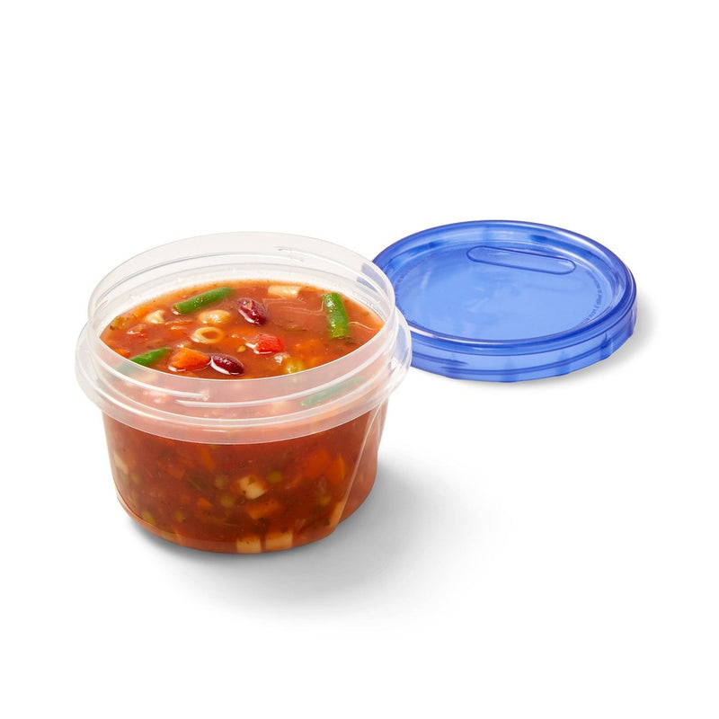 Twist and Store Medium Round Food Storage Container - 3ct/16 fl oz - up & up
