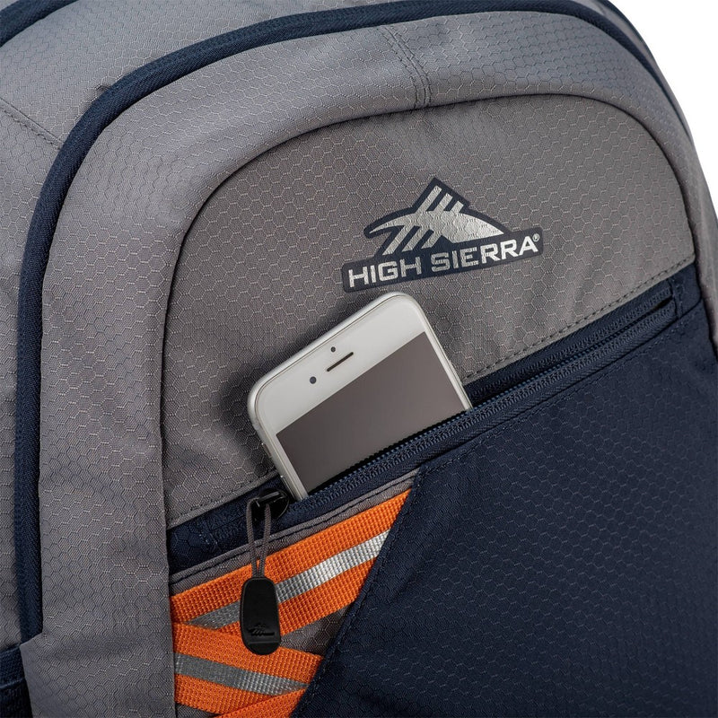 High Sierra Outburst 18" Backpack - Steel Gray