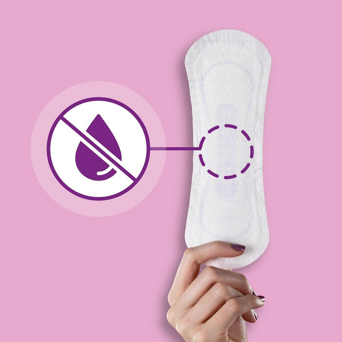 Poise Daily Postpartum Incontinence Panty Liners - Very Light Absorbency - Long - 44ct