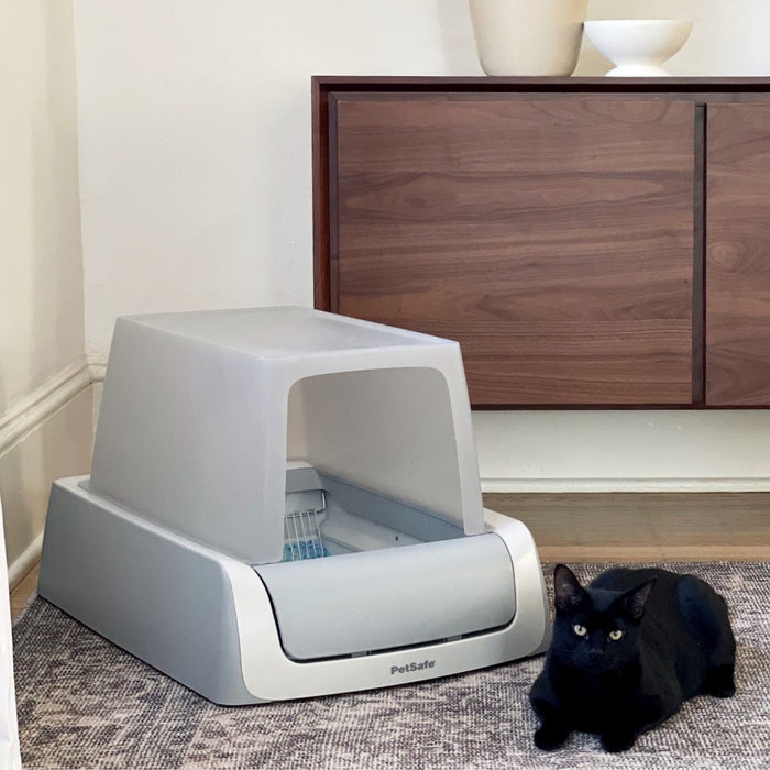PetSafe ScoopFree Self-Cleaning Crystal Cat Litter Box - White (LOCAL PICKUP ONLY)