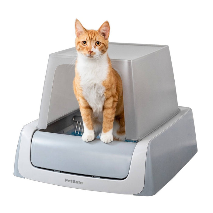 PetSafe ScoopFree Self-Cleaning Crystal Cat Litter Box - White (LOCAL PICKUP ONLY)