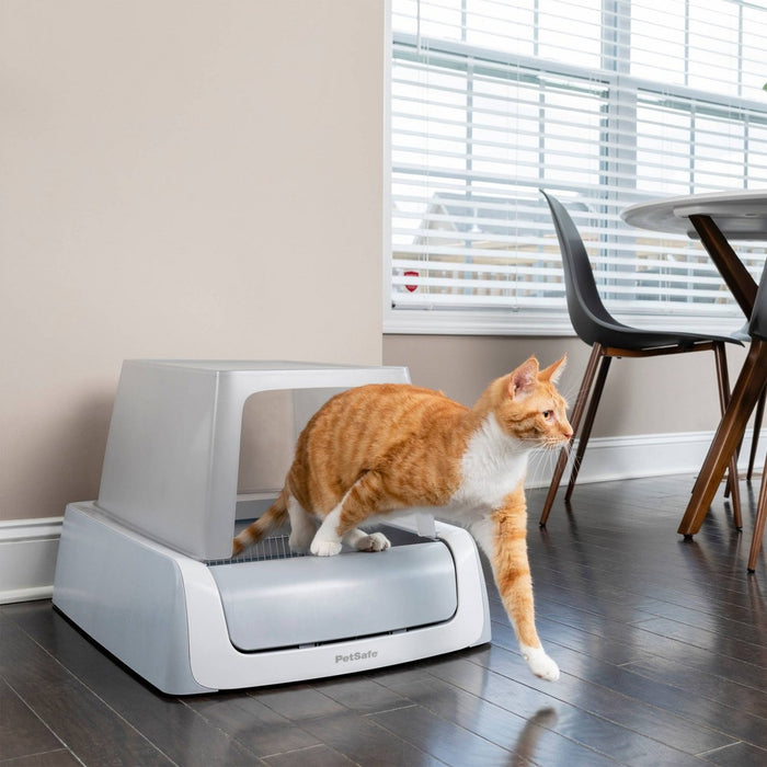 PetSafe ScoopFree Self-Cleaning Crystal Cat Litter Box - White (LOCAL PICKUP ONLY)