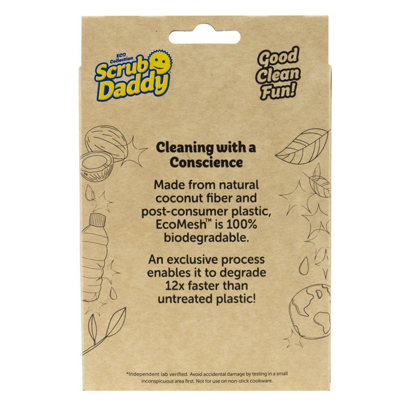 Scrub Daddy Eco Mesh Scrubber - 2ct