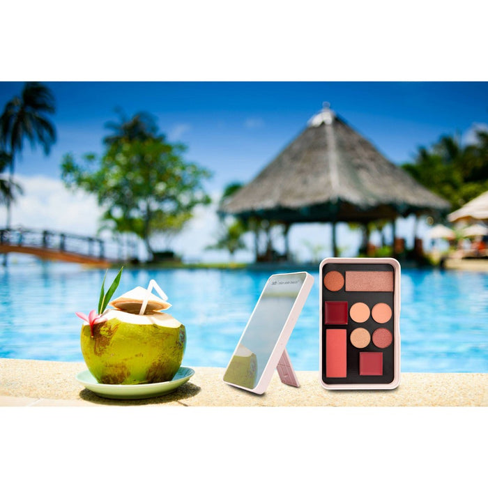 Billion Dollar Beauty Billion Dollar Box - Magnetic Box with Mirror (fits up to 15 makeup pans)