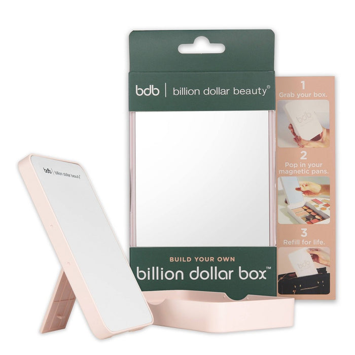 Billion Dollar Beauty Billion Dollar Box - Magnetic Box with Mirror (fits up to 15 makeup pans)