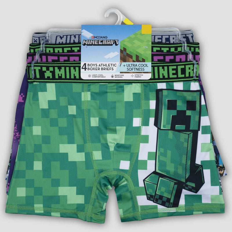 Boys' Minecraft 4pk Underwear - 6