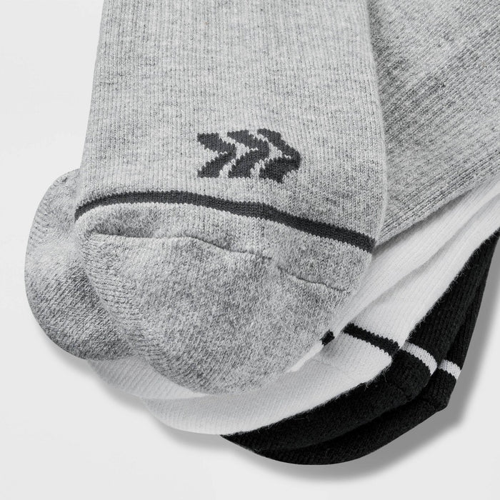 Men's Assorted New Ankle Athletic Socks 6pk - All in Motion 6-12