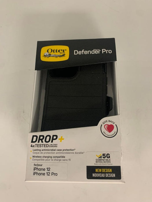 OtterBox Apple iPhone 12/iPhone 12 Pro Defender Series Pro Case MagSafe - Black