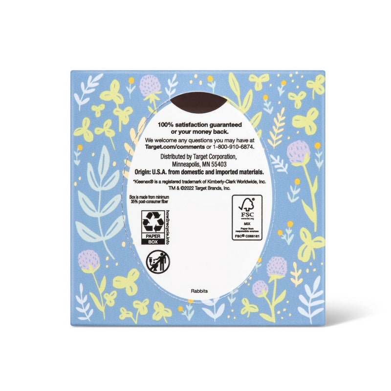 Facial Tissue - 1pk/65ct - Bunnies - up & up