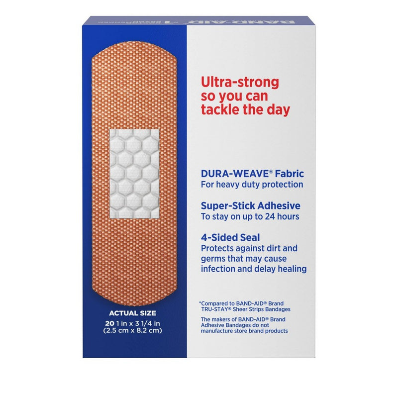 Band-Aid Flexible Tough Strips - 20ct