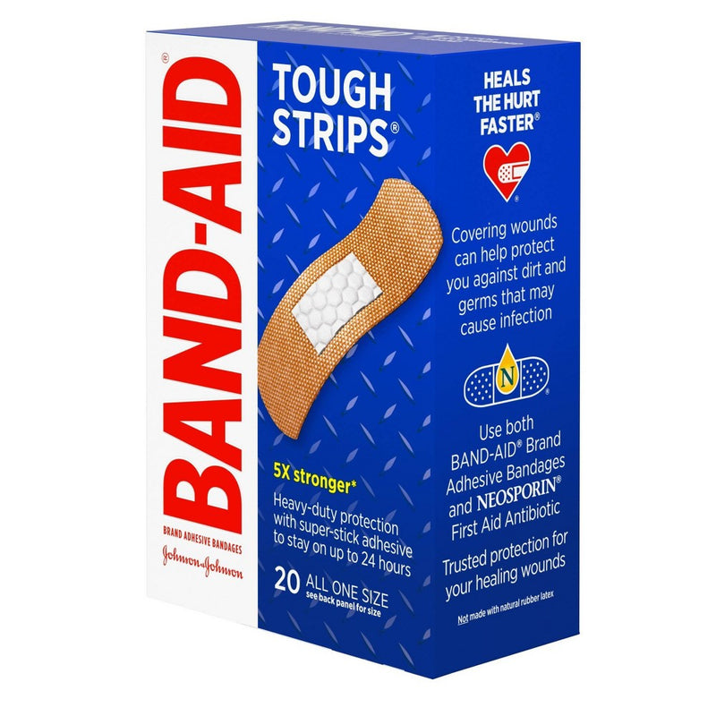 Band-Aid Flexible Tough Strips - 20ct