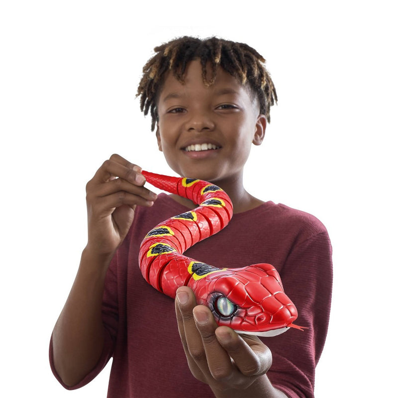 Robo Alive Robotic Red Snake Toy by ZURU