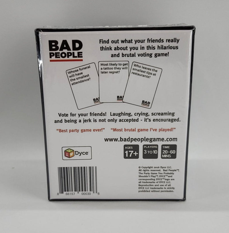 Bad People Game