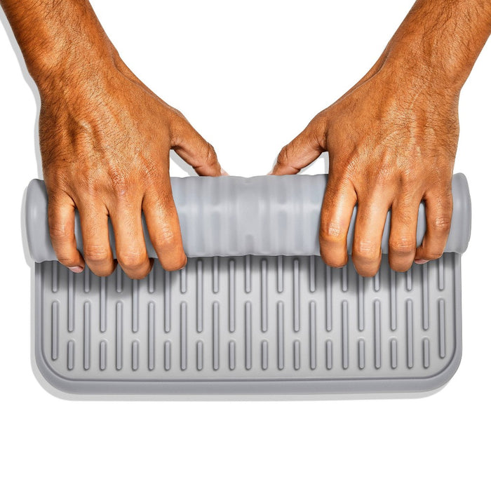 OXO Silicone Dish Drying Mat - Gray (Large)