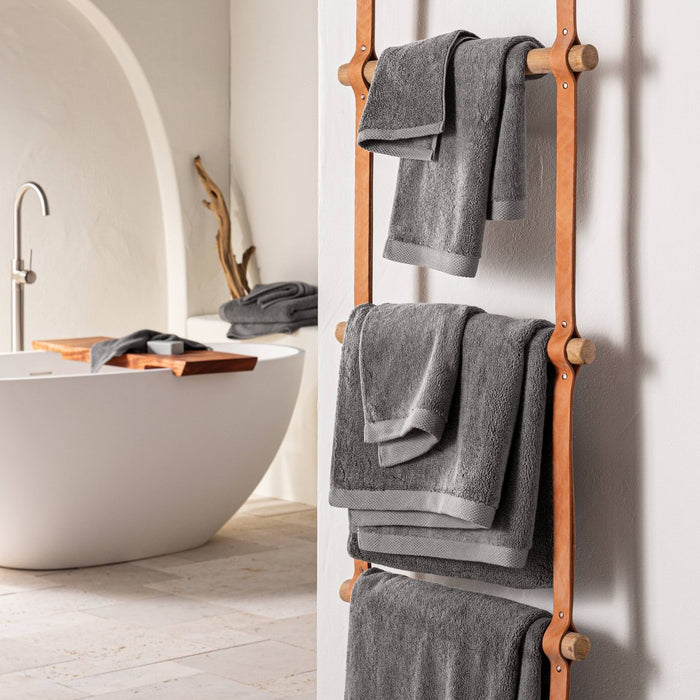 Organic Bath Sheet Dark Gray - Casaluna