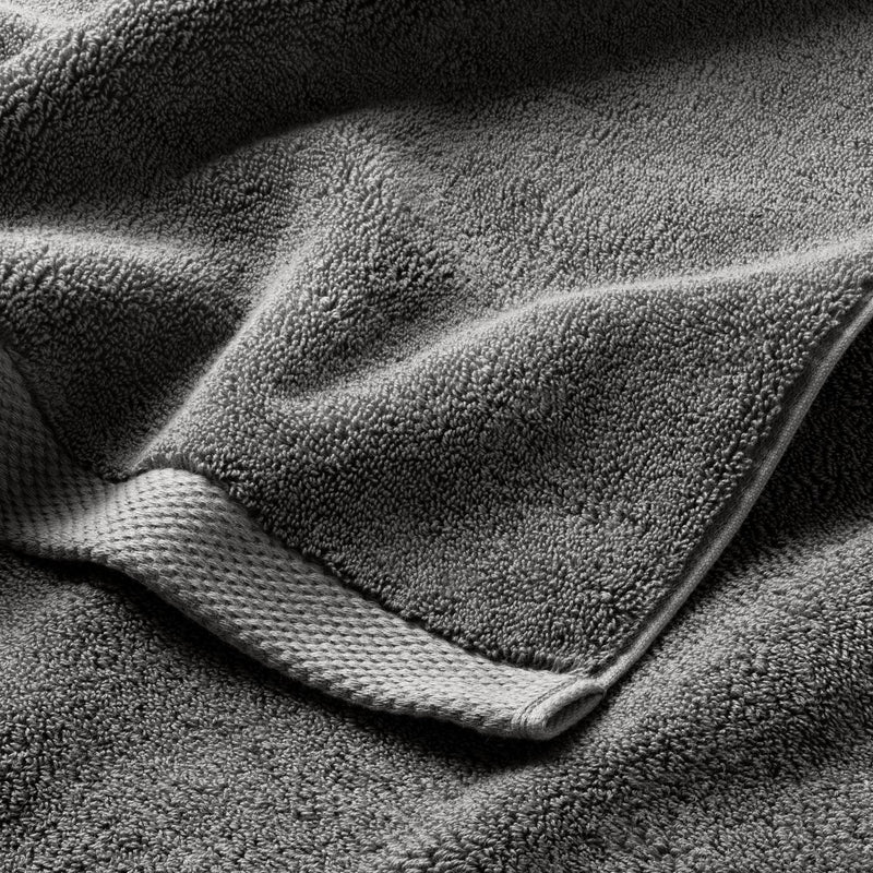 Organic Bath Sheet Dark Gray - Casaluna