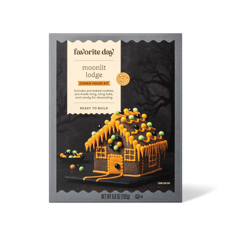 Halloween Mini Spooky Moonlit Cottage House - 6.8oz - Favorite Day