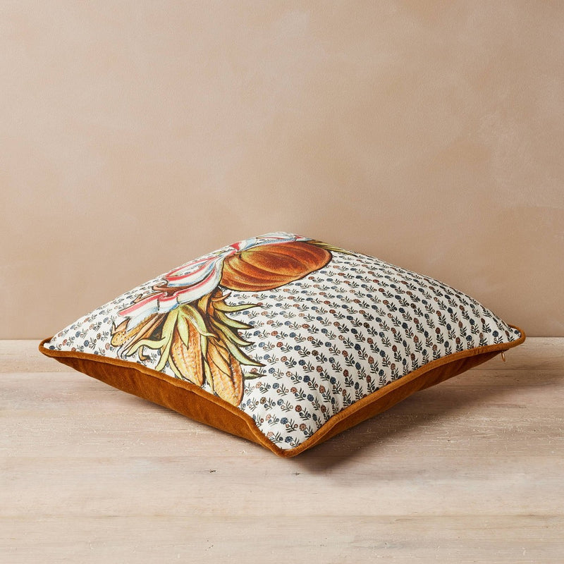 18" Square Pillow Fall Pumpkin - John Derian for Target