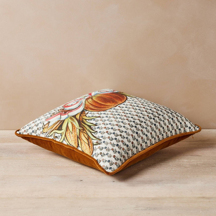 18" Square Pillow Fall Pumpkin - John Derian for Target