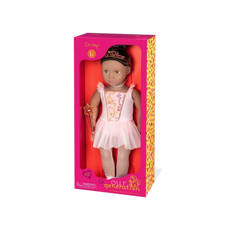 Our Generation Delmy with Tiara & Wand 18" Sugar Plum Fairy Doll