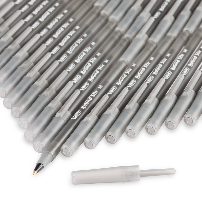 BiC 60pk Ball Pen Stic Refill Black