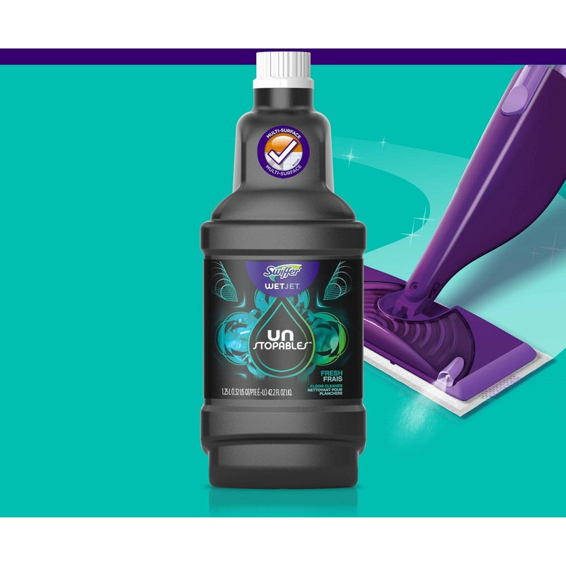 Swiffer Fresh WetJet Cleaner Solution Unstopables - 42.2 fl oz
