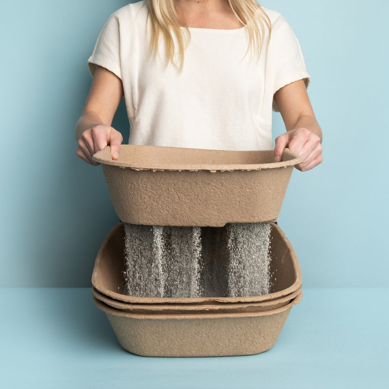 Kitty Sift Eco-Friendly Sifting Cat Litter Box Litter Sifting Liner Set - L - 5pk