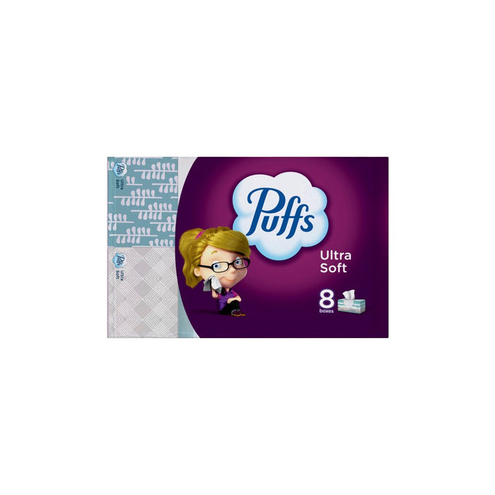 Puffs Ultra Soft Facial Tissue - 8pk/124ct
