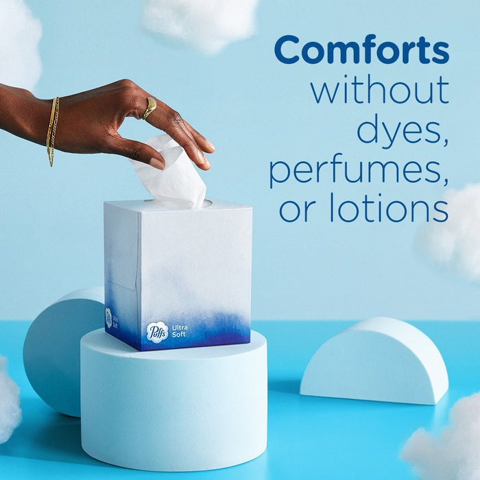Puffs Ultra Soft Facial Tissue - 8pk/124ct