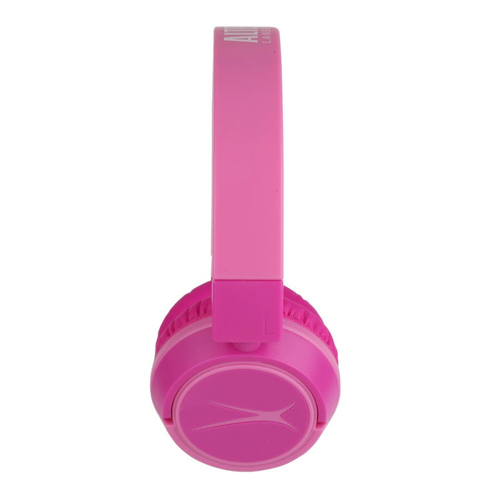 Altec Lansing Kid Safe 2-in-1 Bluetooth Wireless Headphones - Princess Pink