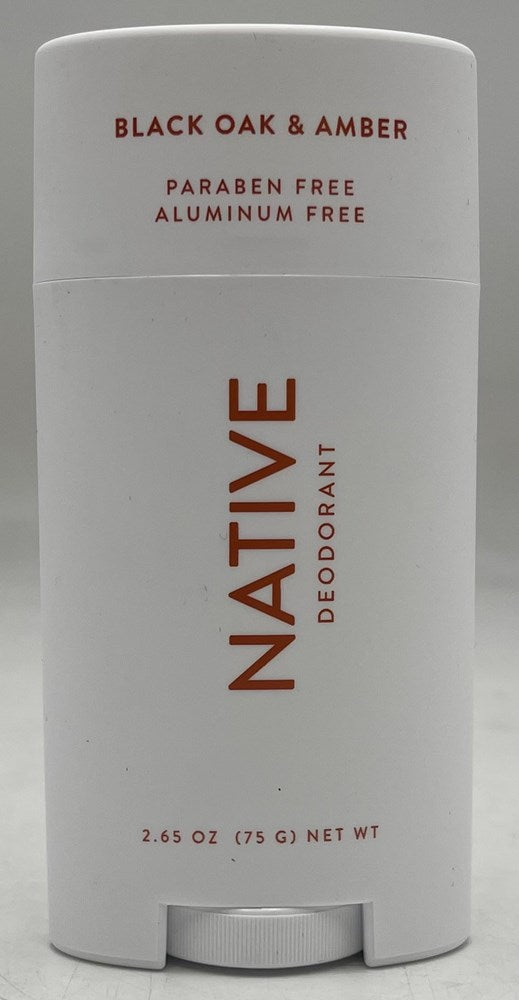 Native Deodorant - Black Oak & Amber - 2.65oz