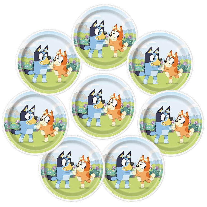 8ct Bluey Paper Plates
